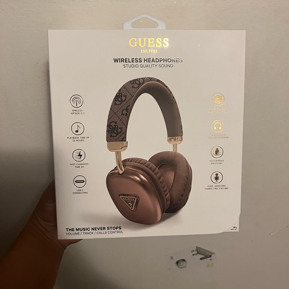 Guess wireless headphones- NEW